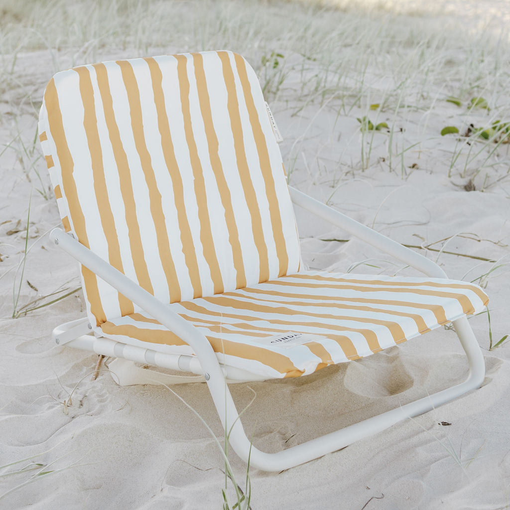 Low Beach Chair for Hire | Third Ave Hire Gold Coast Beach hire